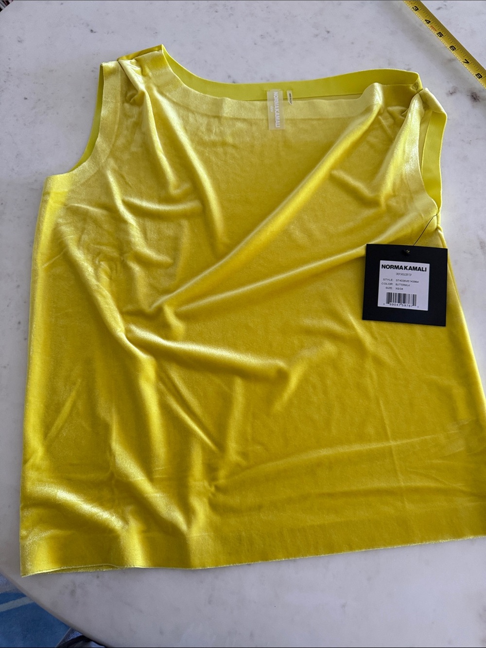 Norma Kamali Bright Yellow